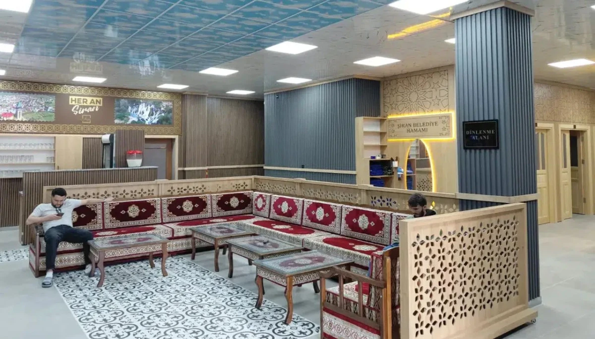 B&ouml;lgenin en iddialısı! Şiran Belediye Hamamı yenilendi