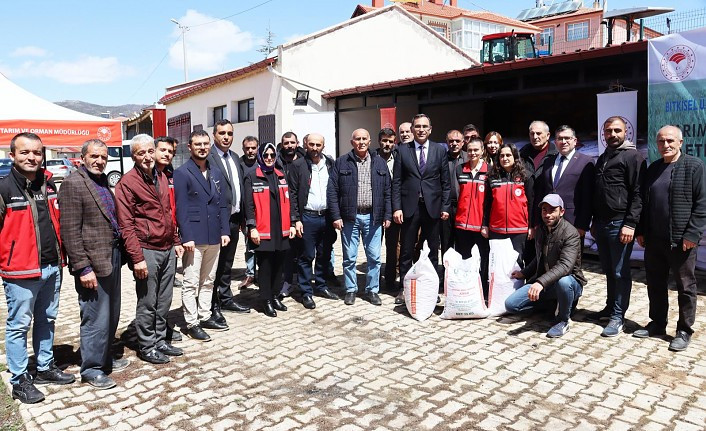 Çiftçilere yüzde 75 hibeli nohut tohumu desteği sağlandı