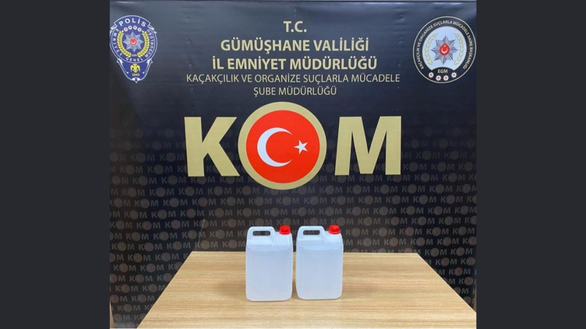 Gümüşhane'de Kaçakçılıkla Mücadele
