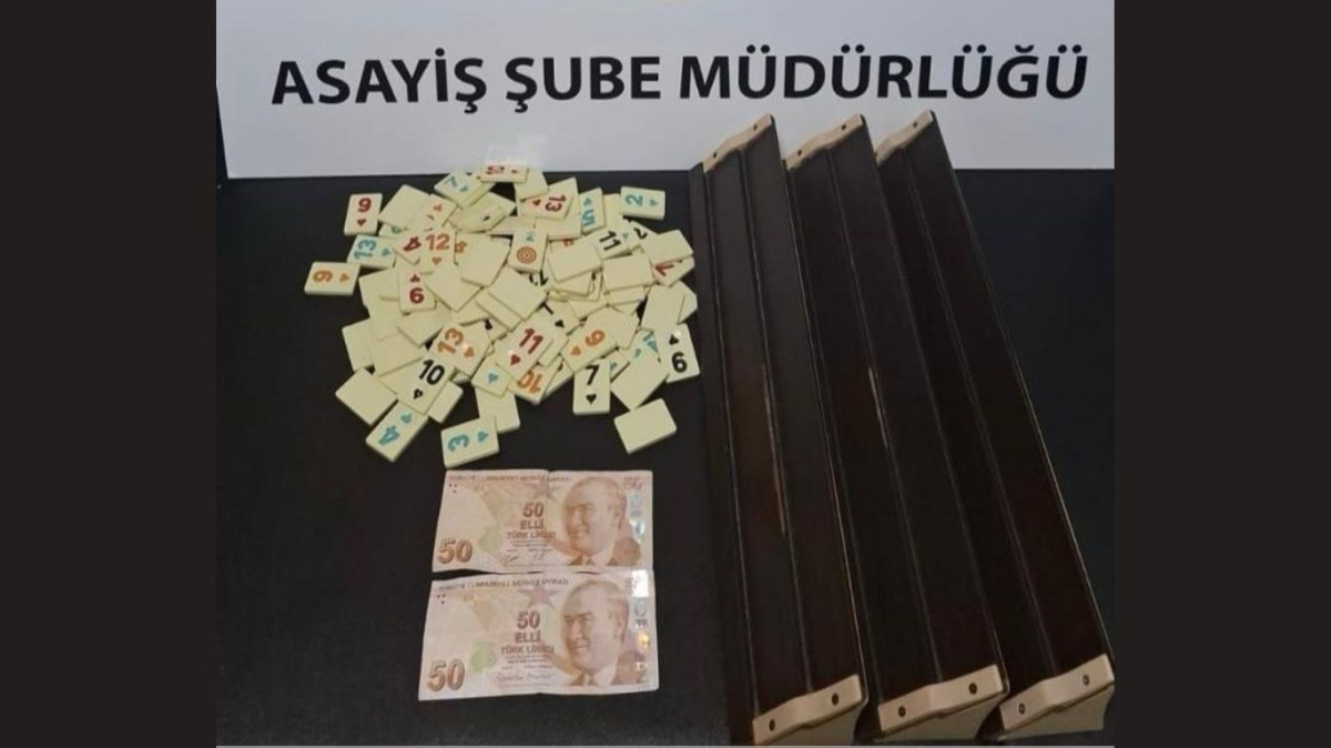 Gümüşhane’de Kumar Oynayan 4 Kişiye Ceza