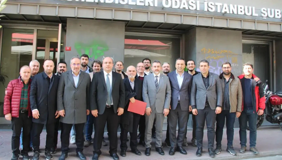 G&uuml;m&uuml;şhaneli M&uuml;hendisler İMO İstanbul&rsquo;da G&uuml;&ccedil; Birliği Yaptı