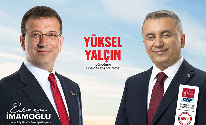 Güngören'e 'Yalçın' aday: Yüksel Yalçın Güngören Belediye Başkan adayı oldu