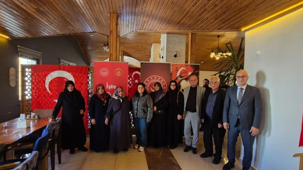 Kaymakam Zeynep TOPCU, Şehit Aileleriyle Bir Araya Geldi