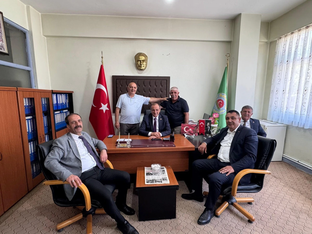 MHP Heyetinden Şiran Ziraat Odası'na Ziyaret