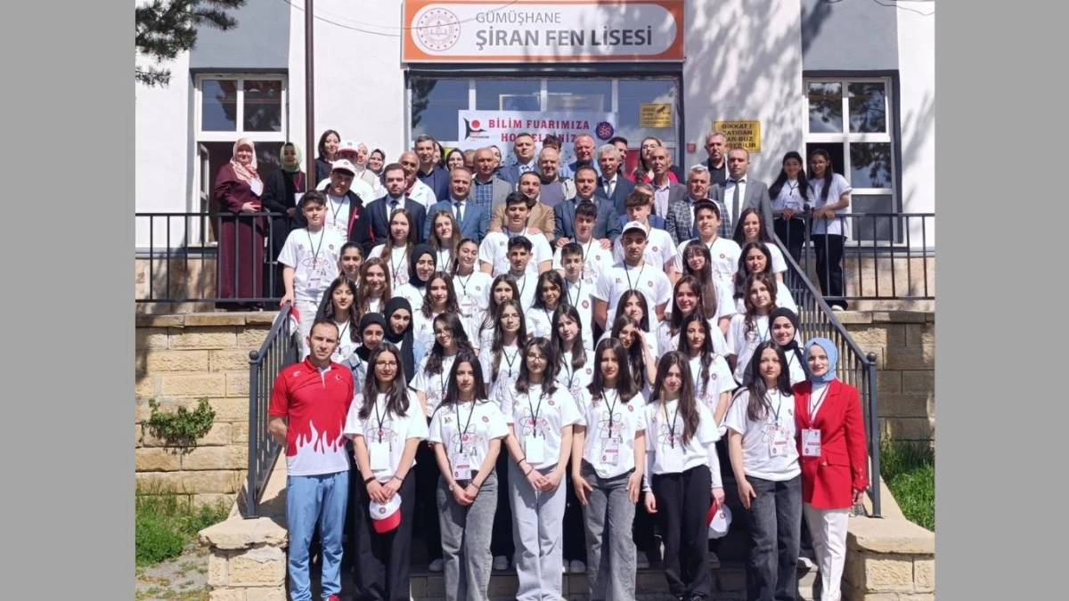 Şiran Fen Lisesi’nde TÜBİTAK 4006 Bilim Fuarı Büyük İlgi Gördü