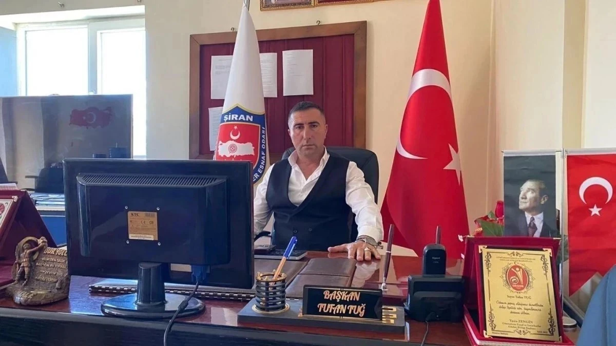 Şiran Şof&ouml;rler ve Otomobilciler Odası Başkanı Tufan Tuğ: &ldquo;Ticari Taşımacılık Esnafımız Maliyetler Altında Ezilmemeli!&rdquo;