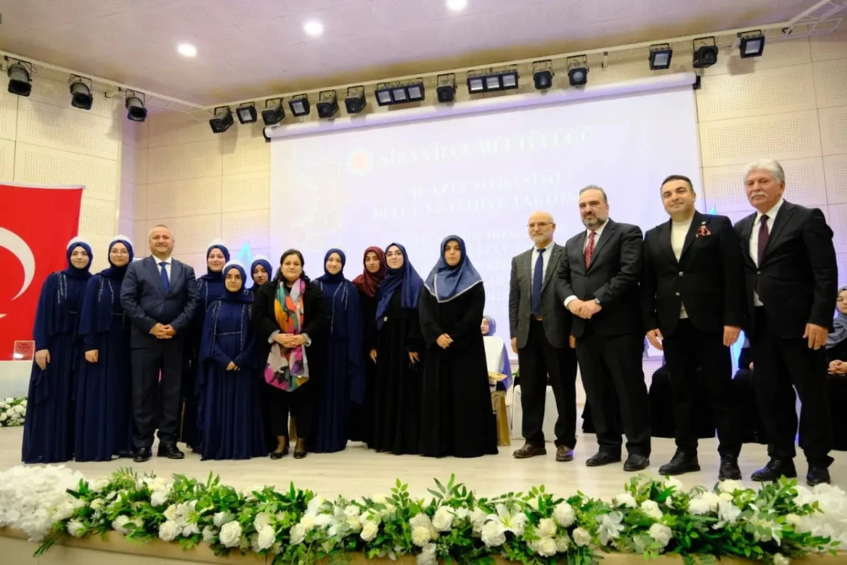 Şiran tarihinin ilk icazet merasimi b&uuml;y&uuml;k bir coşkuyla yapıldı