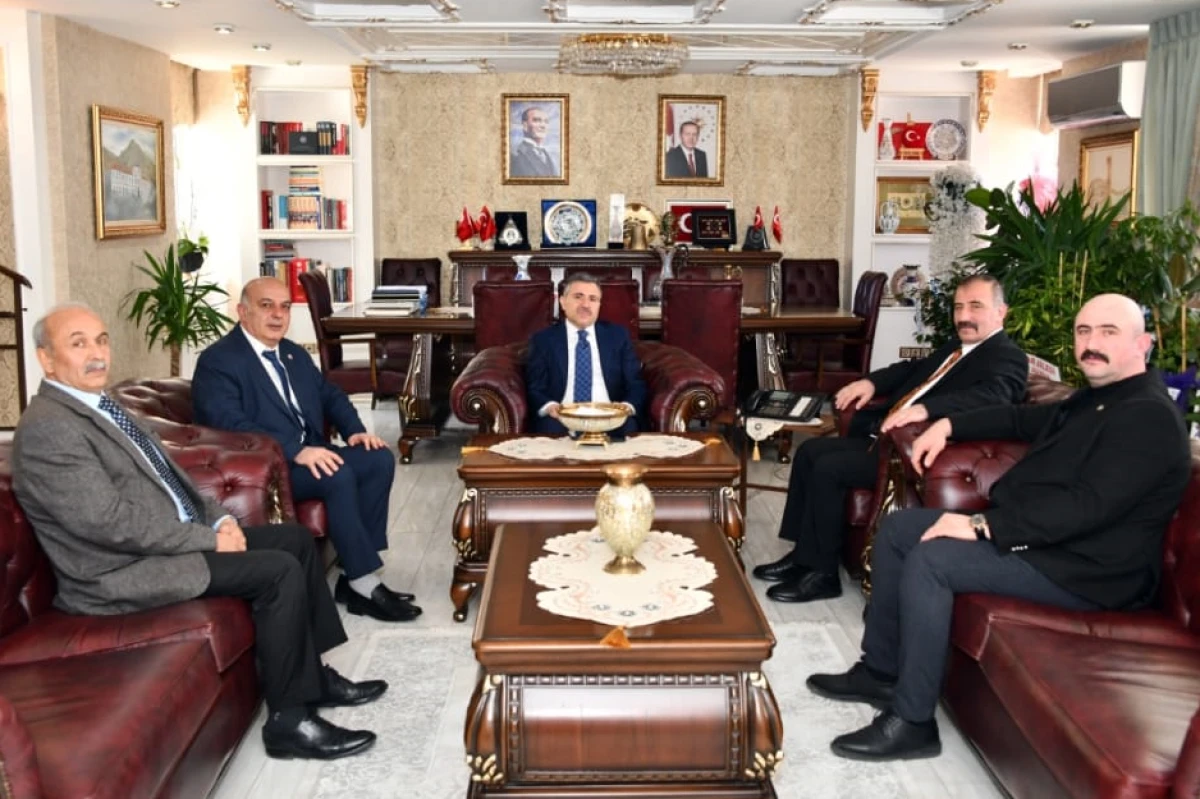 Şiran Ziraat Odası&rsquo;ndan Vali Atay&rsquo;a Hayırlı Olsun Ziyareti