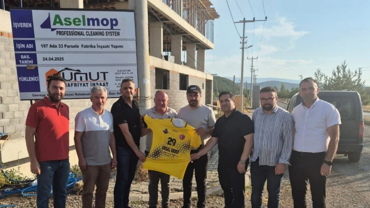 Ünsal Group Şiran Akademi Voleybol Takımından Mehmet Demirci’ye Ziyaret